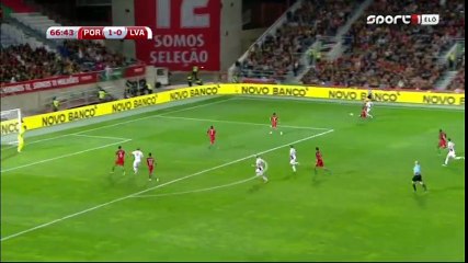 Arturs Zjuzins Goal HD - Portugal 1-1 Latvia - 13-11-2016