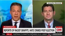 Paul Ryan Claims Racist Incidents Post-Election Aren’t By Republicans