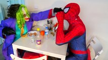 PINK SPIDERMAN & FROZEN ELSA vs Orbeez Bath w/ Joker & Maleficent - Funny Superheroes Real Life