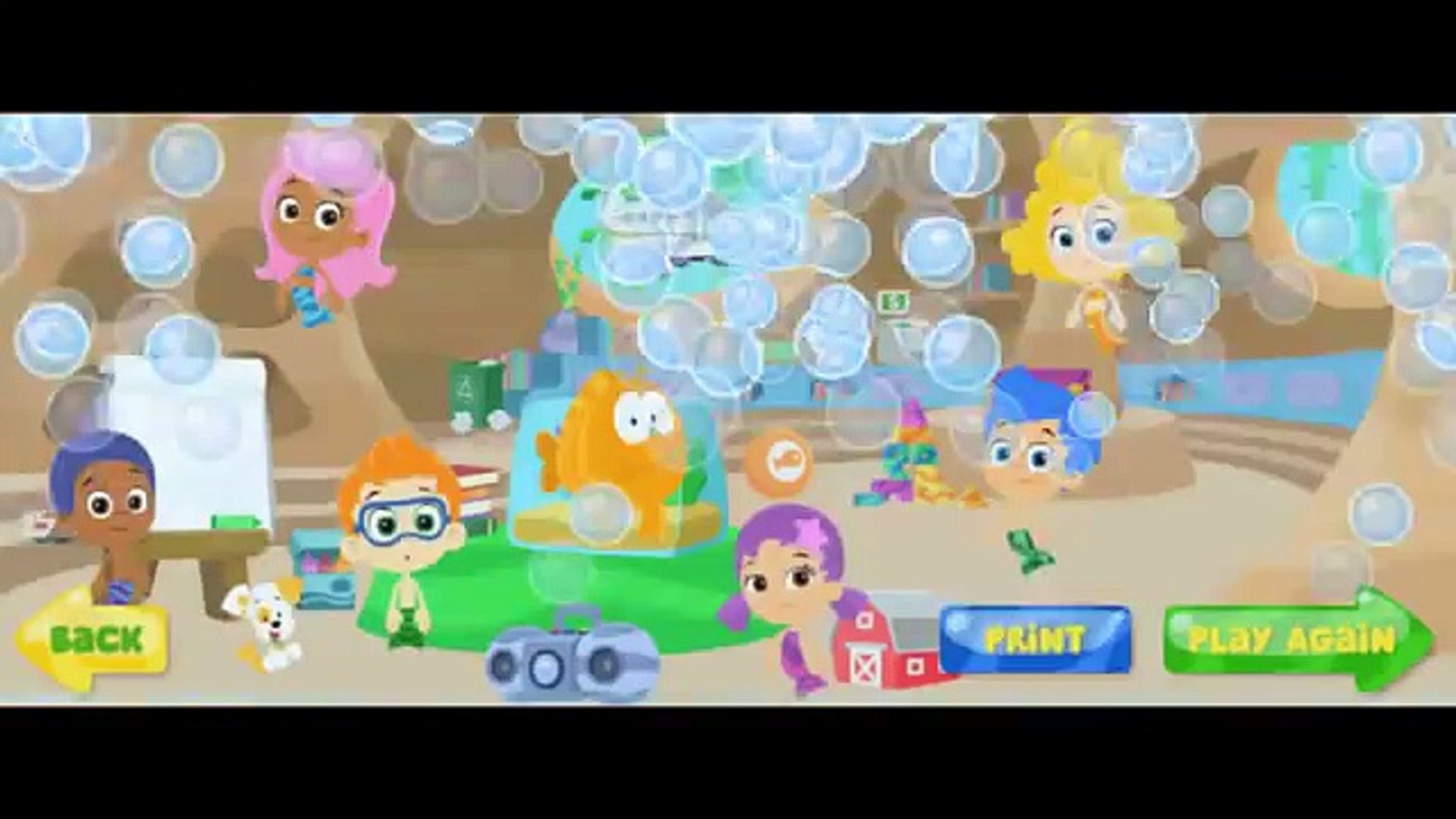 ⁣Bubble Guppies Classroom PlayMovie!