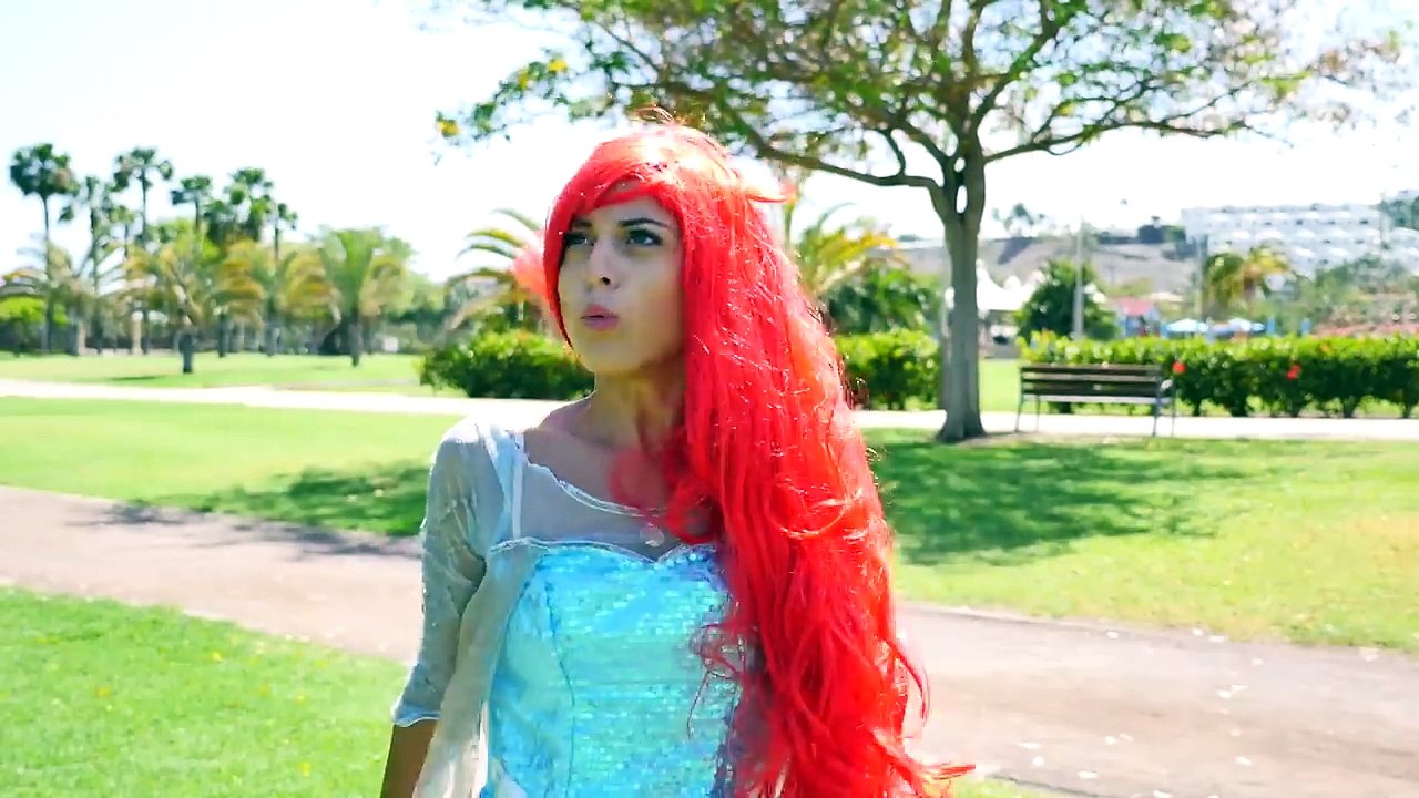 Angry Spiderbaby Saves Spiderman & Pink Spidergirl vs Maleficent - Elsa Color hair Superhero Fun :)