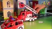 Мультфильм. Пожарные машины тушат пожар. Развивающие мультики для детей.