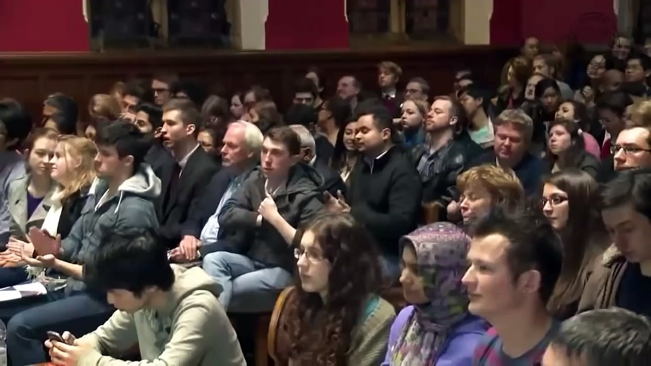 مسلم كالأسد وسط الذئاب، شرف لكل مسلم ومسلمة --- Oxford Union Debate On Islam