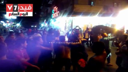 أهالى كفر الشيخ يحتفلون بفوز المنتخب على غانا