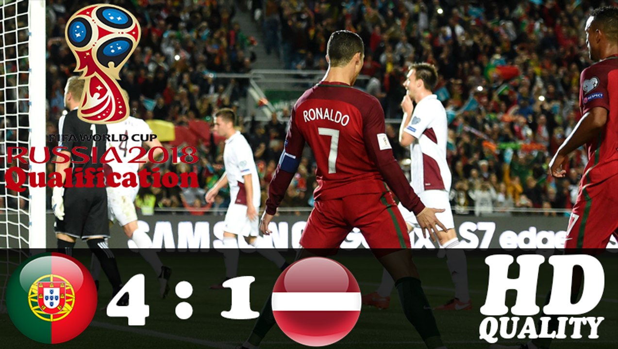 Portugal VS Latvia 4-1 Extended Highlights (World Cup Qualif.) 13/11/2016