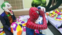 Spiderman SAW a Giant Spider! Joker Vs Hulk Vs Venom Vs Yellow Spiderman Superheroes Action Movie