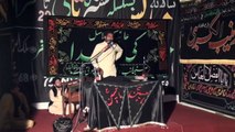 Zakir Asad Raza Haideri Vanikay Tarar 14 Muharram 1438 ( 2016 ) Choti Behak Hafizabad