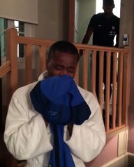 Pogba et Evra se livre à une petite danse après la victoire contre la Suède