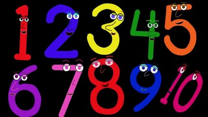 Numbers Song in French. Une Chanson des Chiffres.