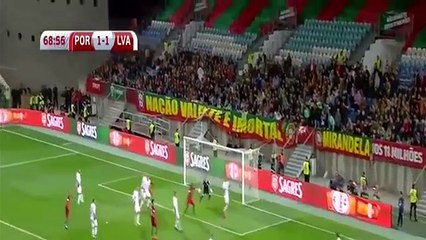 Portugal vs Latvia 4-1 ● Goals and Highlights ● World Cup Qualifiers 2016