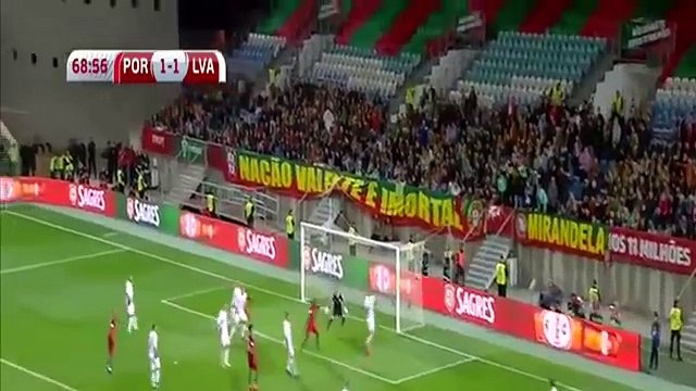 Portugal vs Latvia 4-1 ● Goals and Highlights ● World Cup Qualifiers 2016