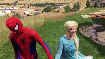 Frozen Elsa Marries Mystery Superhero! Spiderman, Joker, Maleficent Movie Prank In Real Life in 4K!