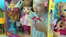 Hair Cut Toys Videos for Kids,Baby Doll Hair Cut How To DIY Toys Reviews