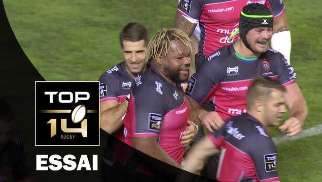 TOP 14 ‐ Essai Mathieu BASTAREAUD (RCT) – Toulon-Paris– J11 – Saison 2016/2017