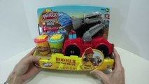PLAY DOH BOOMER FIRE TRUCK Diggin Rigs Playset - Fun Toys & Kids Activities Plastilina