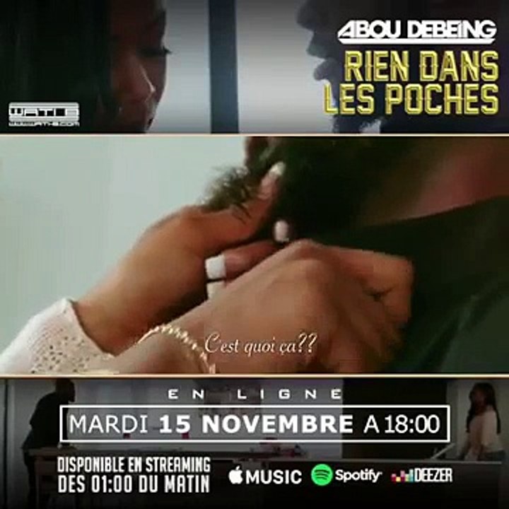 Abou Debeing — Rien Dans Les Poches (Teaser)