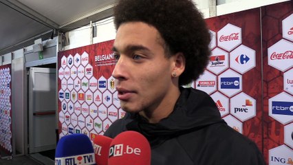Axel Witsel: "Nos fans méritaient un match comme ça"