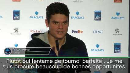 Masters - Raonic : ''Tout s’est bien enchaîné''