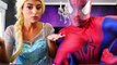 Spiderman and Princess Elsa Goes into the realm of DİNOSAURS- Beats kicking the dinosaur