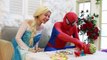 Spiderman and Elsa eat Giant Gummy Candy Bubble Gum vs Joker Tongues ! Funny Superhero in Real Life