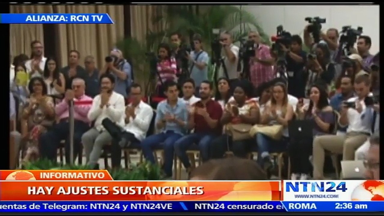 Colombia a la espera para conocer el nuevo texto del acuerdo de paz con FARC  NOTICIAS