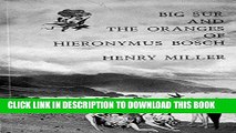 Best Seller Big Sur and the Oranges of Hieronymus Bosch Free Download