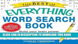 Ebook The Best of Everything Word Search Book: Build Your Brain Power with 150 Easy to Hard Word