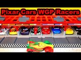 Pixar Cars World Grand Prix Racers with the Race Cars Launcher with Lightning McQueen, and RIP