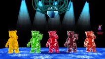 Gummy Bears Finger Family Cartoon Nursery Rhymes | 3D Finger Family for Children Cartoon Rhymes