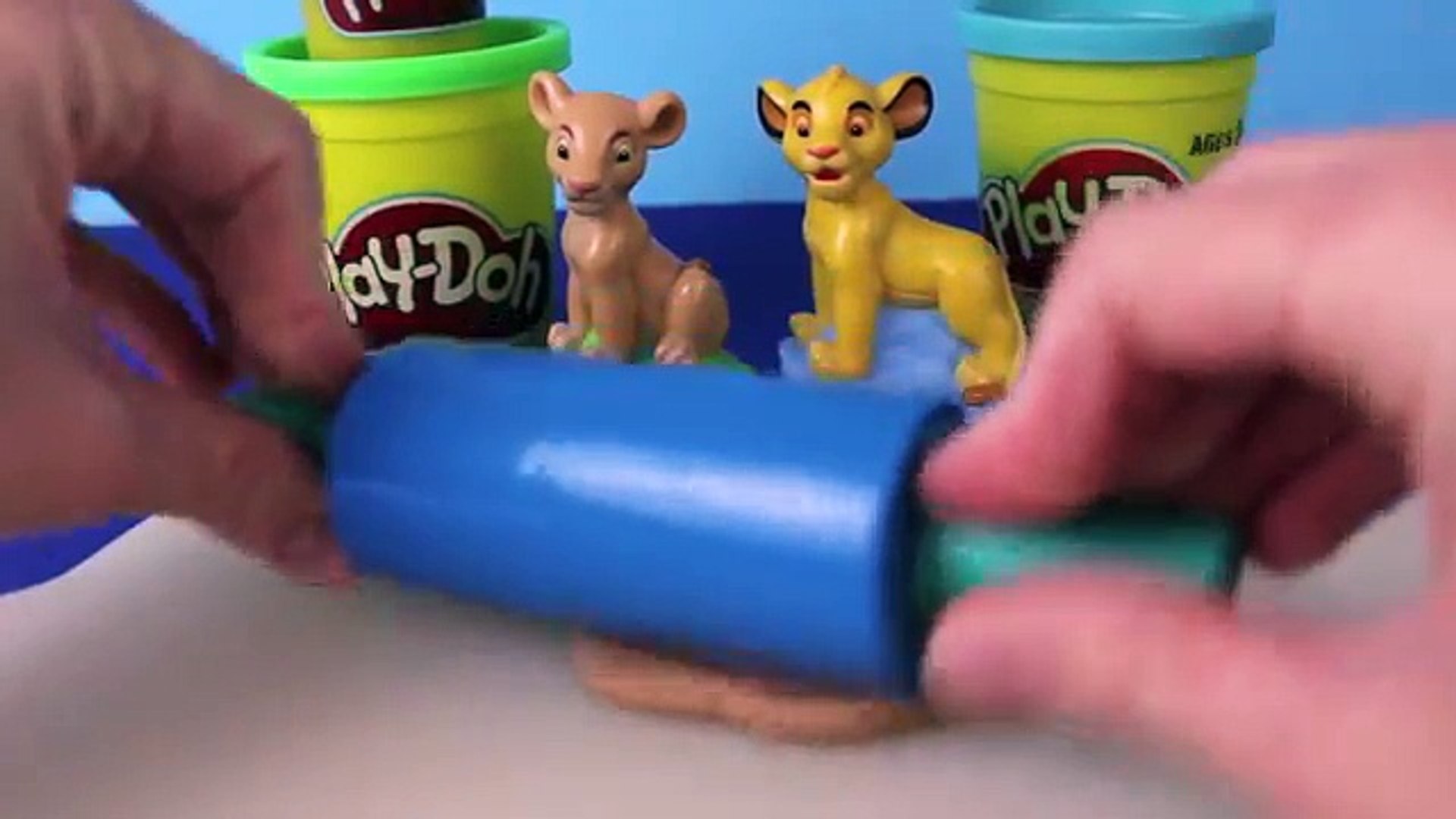 the lion king play doh