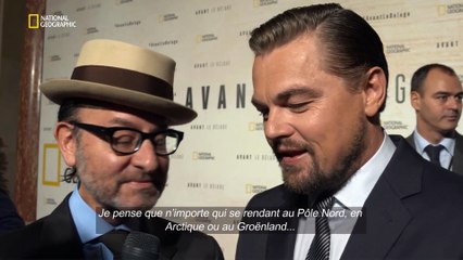 Avant le déluge - Interview Léonardo Di Caprio et Fisher Stevens