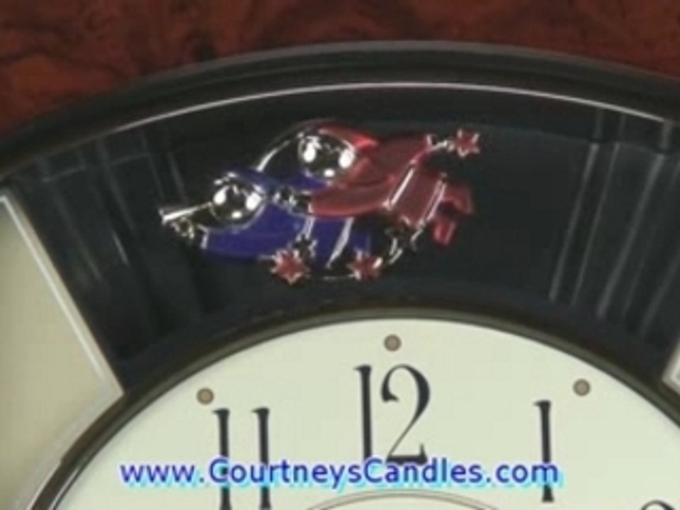Seiko QXM140BRH Melodies in Motion Clock
