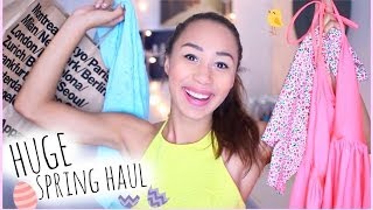 HUGE Spring Collective Haul! Forever 21, American Apparel and more!