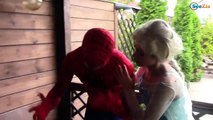 Spiderman & Frozen Elsa & Doctor Zombie - Superheroes in Real Life & Sick Spider