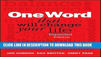 Ebook One Word That Will Change Your Life, Expanded Edition Free Read