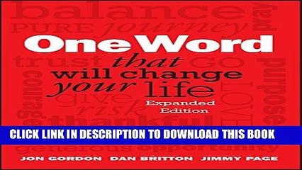 Ebook One Word That Will Change Your Life, Expanded Edition Free Read