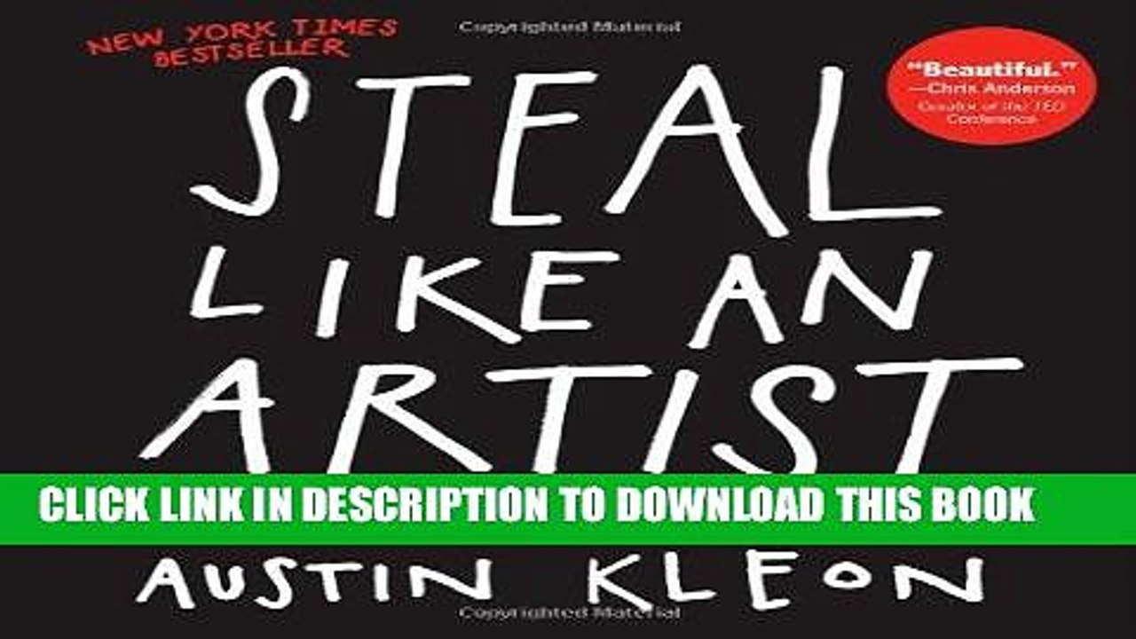 [PDF] Steal Like an Artist: 10 Things Nobody Told You About Being Creative Full Collection