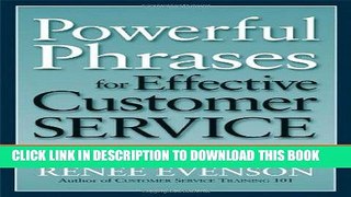 Best Seller Powerful Phrases for Effective Customer Service: Over 700 Ready-to-Use Phrases and