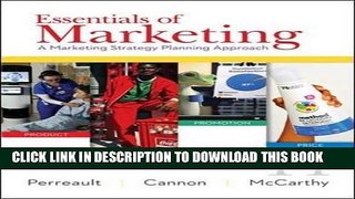Best Seller Essentials of Marketing: A Marketing Strategy Planning Approach Free Read