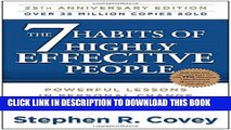 Best Seller The 7 Habits of Highly Effective People: Powerful Lessons in Personal Change Free Read