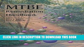 Ebook MTBE Remediation Handbook (ERCOFTAC Series) Free Read