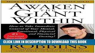 Best Seller Awaken the Giant Within : How to Take Immediate Control of Your Mental, Emotional,