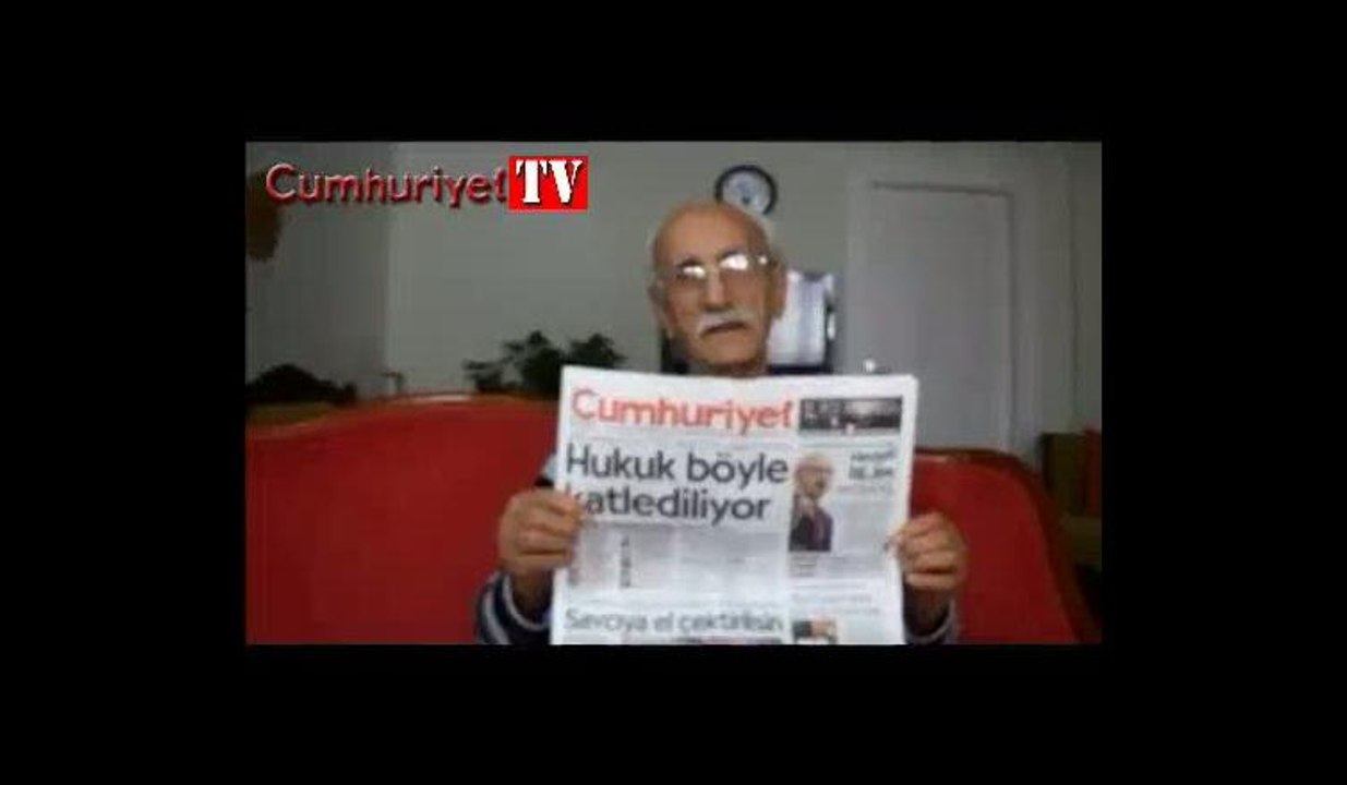 "Cumhuriyet ile doğdum Cumhuriyet ile öleceğim, başka yolu yok"