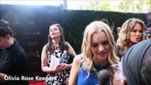 Olivia Rose Keegan of Days of Our Lives at 2016 Daytime Emmys Red Carpet