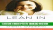 Best Seller Lean In: Women, Work, and the Will to Lead Free Read