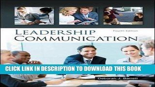 Ebook Leadership Communication Free Read