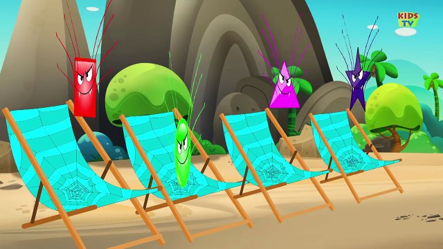 Kids TV Nursery Rhymes - Five Scary Spiders _ Spider Rhymes _ Nursery Rhymes-OGDEcjjuXgs