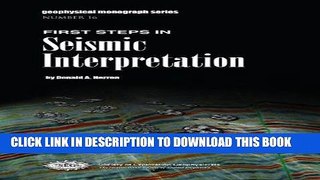 Ebook First Steps in Seismic Interpretation Free Download