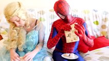 Gollum Becomes Evil Frozen Elsa! w/ Spiderman in Real Life! Fun Superhero Movie!