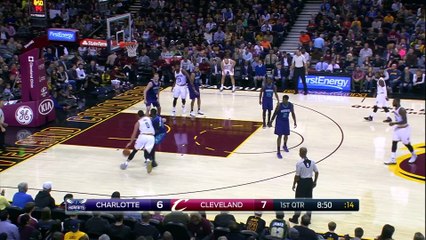 Kevin Love's Hustle Play From the Floor - Hornets vs Cavaliers - Nov 13, 2016 - 2016-17 NBA Season